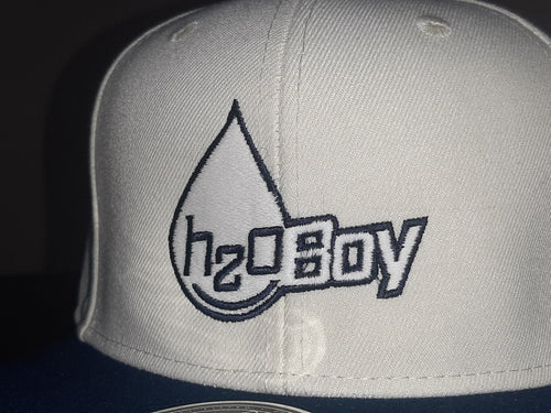 H2OBoy “Cream on Blue - Cream on Black” Baseball Cap – One of One