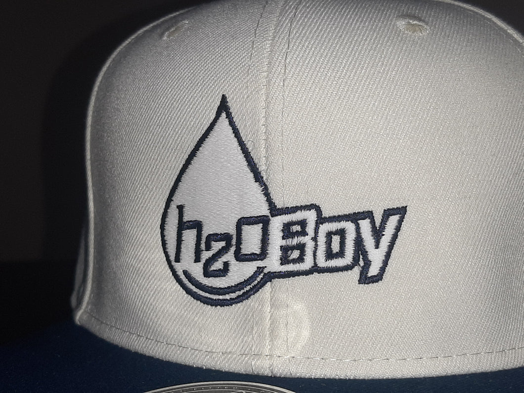 H2OBoy “Cream on Blue - Cream on Black” Baseball Cap – One of One